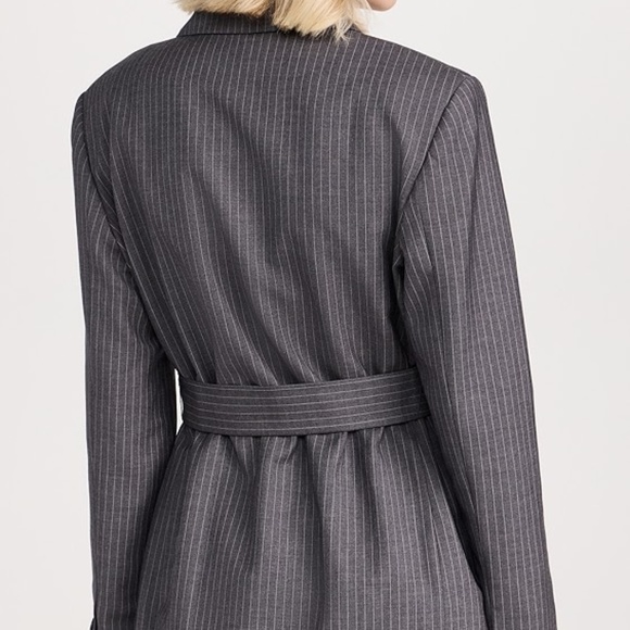 Amanda Uprichard Meritt Blazer Dress XS Belted NEW with tags Shopbop - Picture 4 of 8